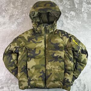 RLX Polo Ralph Lauren Camo Outdoor Puffer Down Women’s Jacket Sz L